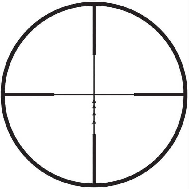 BDC (Bullet Drop Compensator) scope reticle